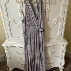 Snake skin print dress